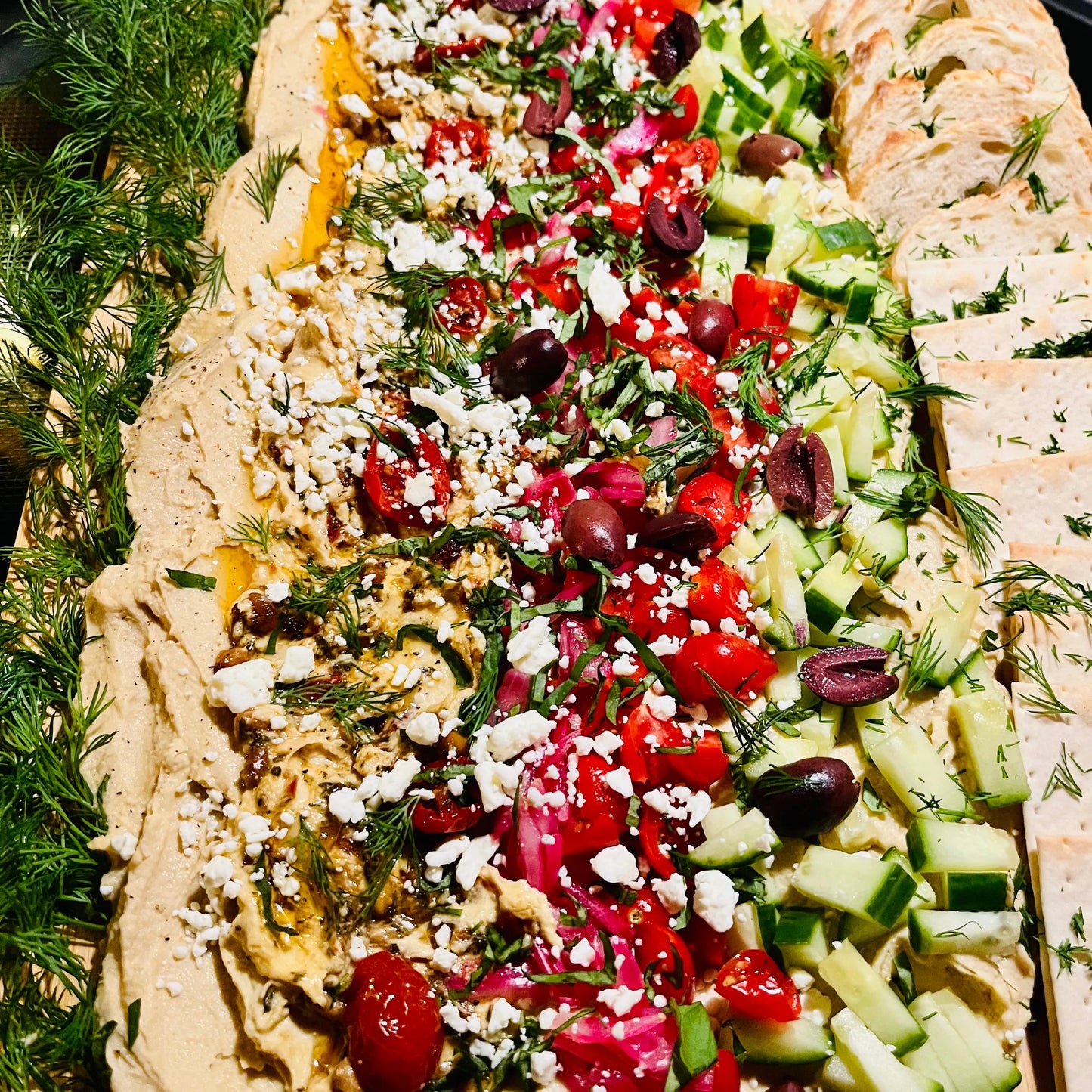 Hummus Platter/Board